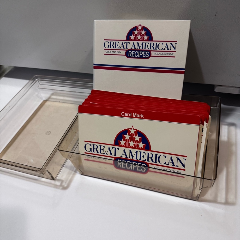 Great American Recipes Vintage 120+‎ cards 1980s